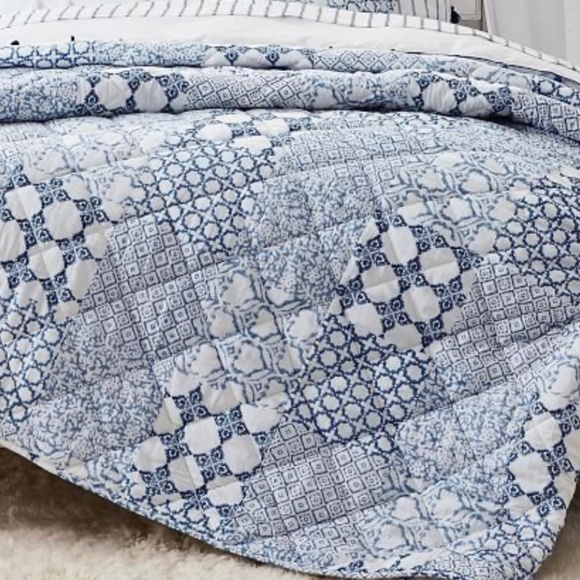 Pottery Barn Teen Other - NWOT Pottery Barn Evelyn  Twin Quilt and Sham